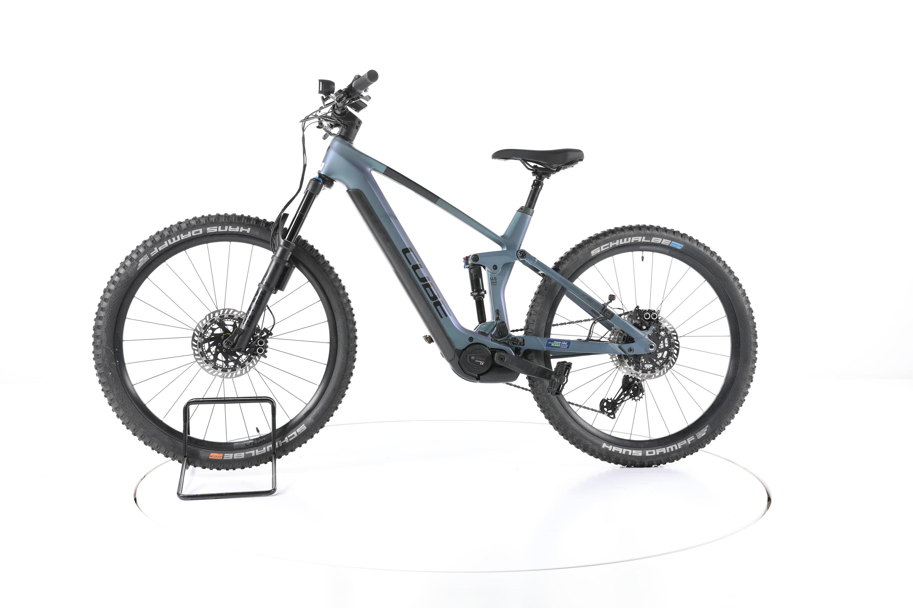 Refurbished - Cube Stereo Hybrid 140 HPC ABS Fully E-Bike Carbon  - Zeer goed 6/7