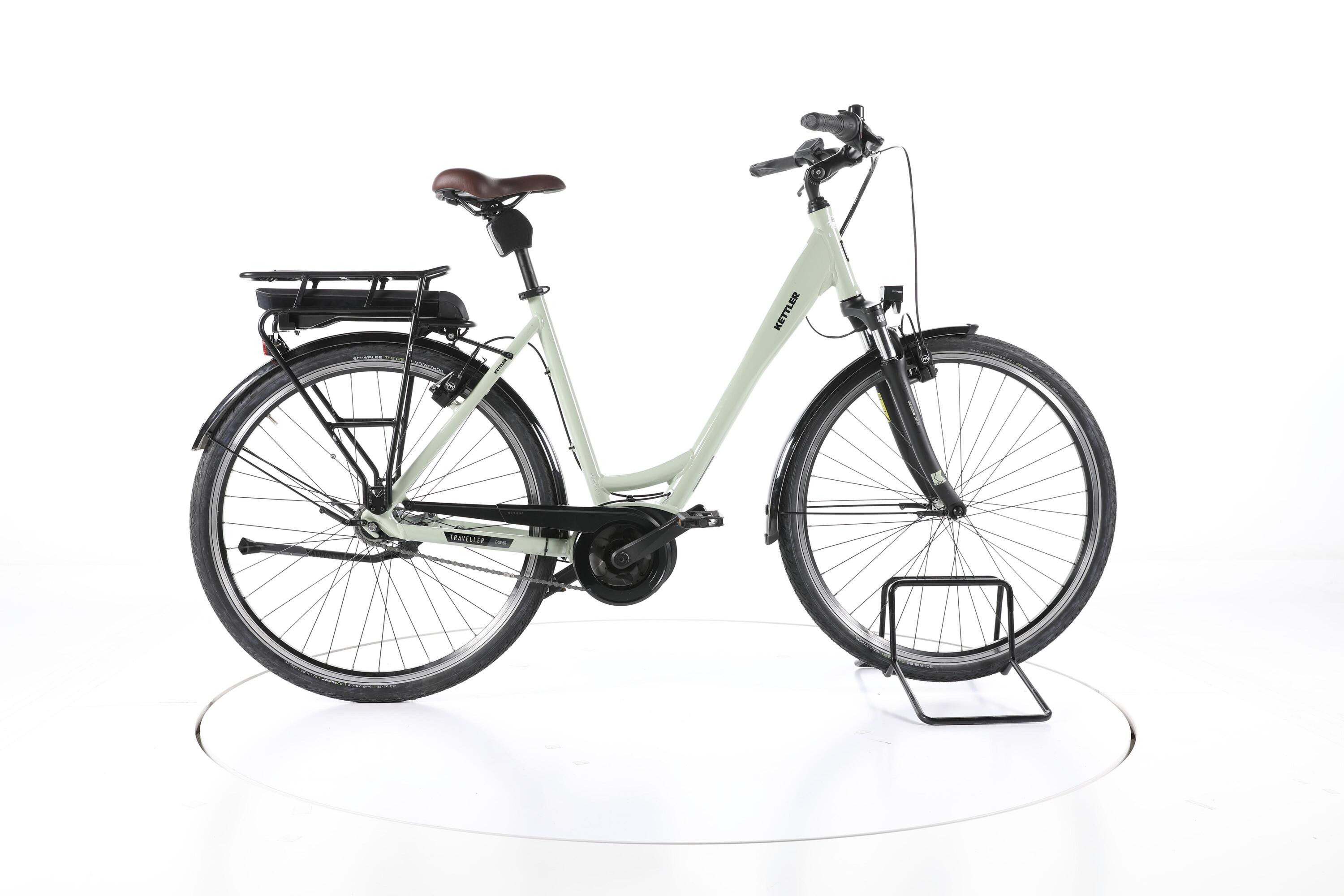 KETTLER Segunda vida - Kettler E-Traveller Silver City E-Bike Cuadro bajo - Como nuevo