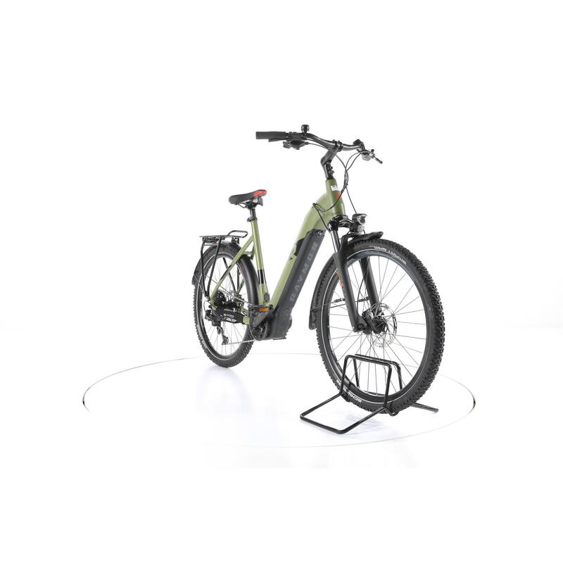 Second Life - R Raymon Crossray E 5.0 Trekking E-Bike Lage instap  - Jak nowy