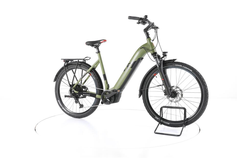 Second Life - R Raymon Crossray E 5.0 Trekking E-Bike Lage instap - Jak nowy