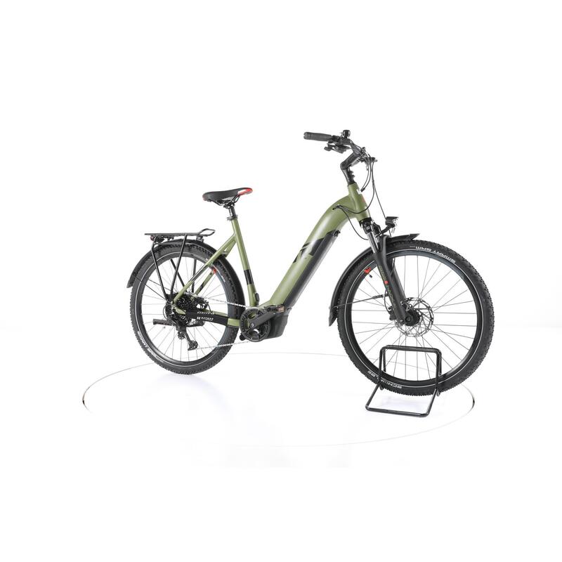 Second Life - R Raymon Crossray E 5.0 Trekking E-Bike Lage instap  - Jak nowy