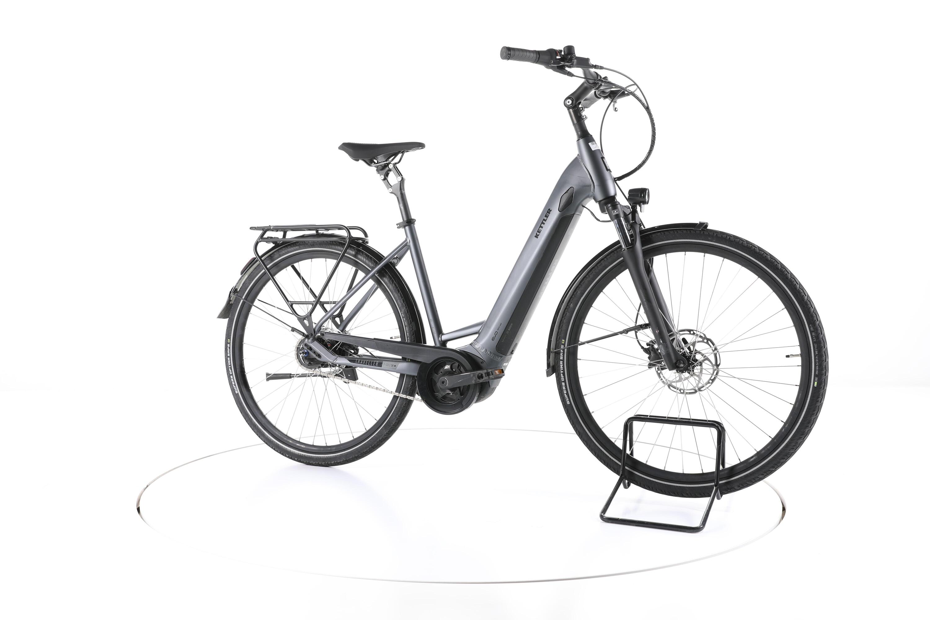 Refurbished - Kettler Traveller E-Gold 5R+ City E-Bike Lage instap  - Zeer goed 2/7