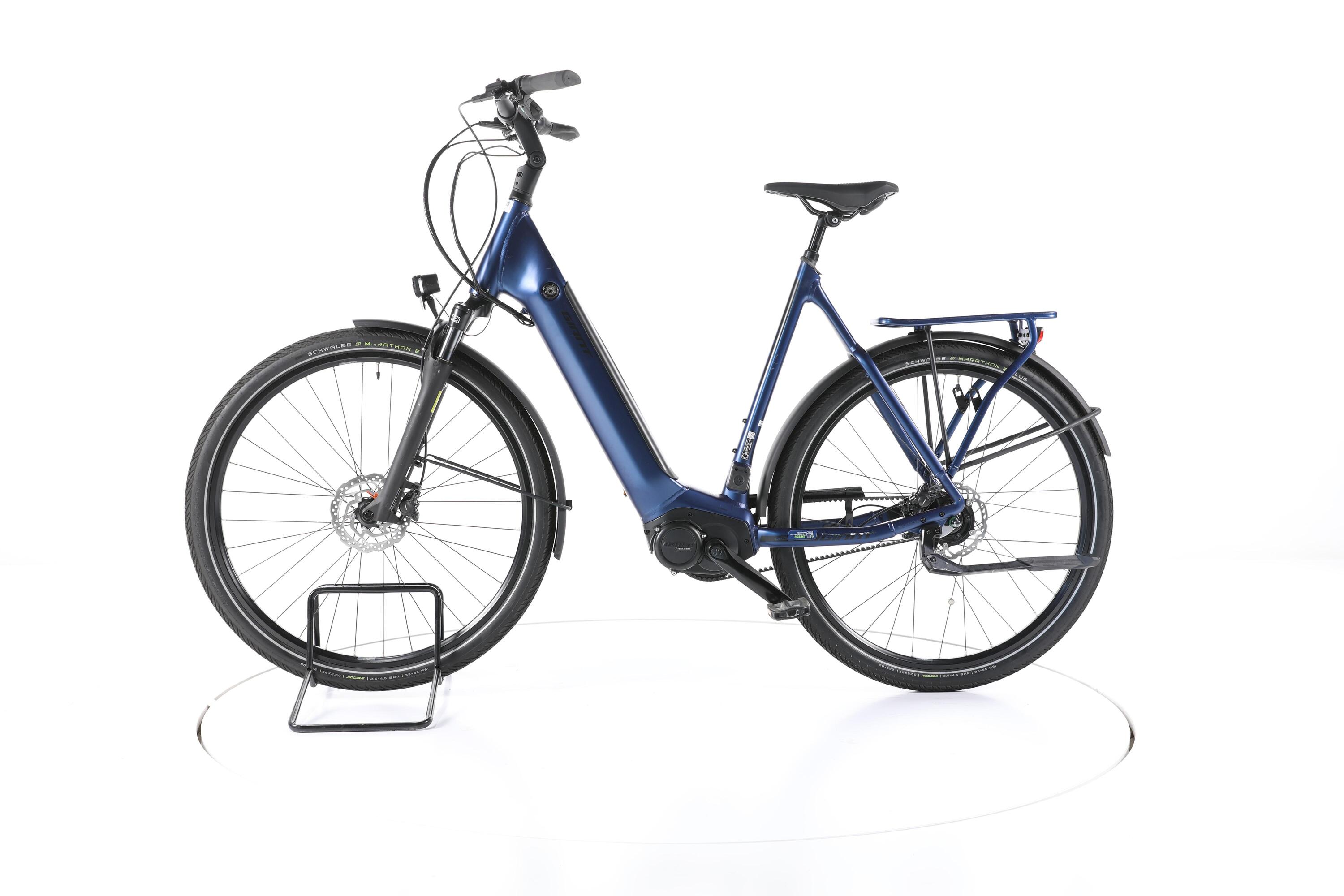 Refurbished - Giant DailyTour E+ 1 LDS City E-Bike Lage instap 2021 - Goed 6/7