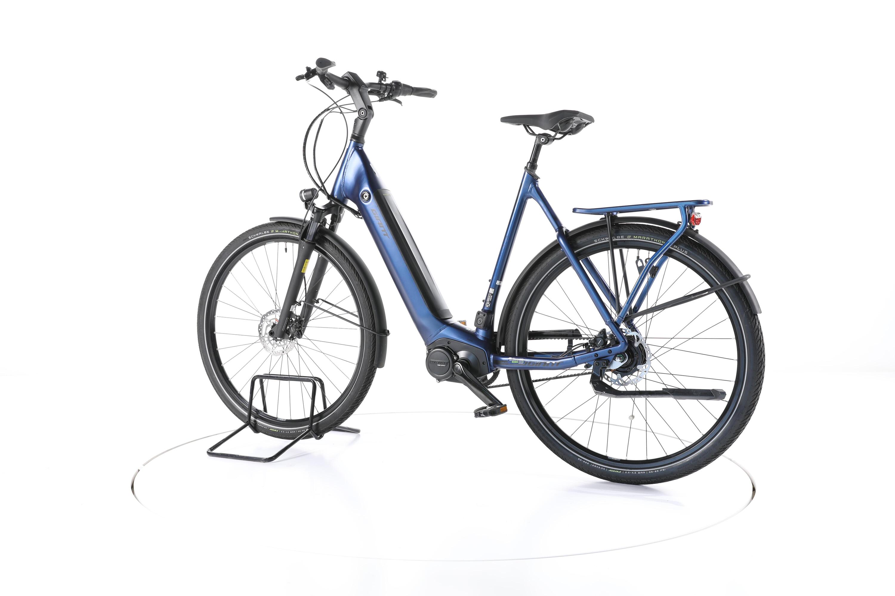 Refurbished - Giant DailyTour E+ 1 LDS City E-Bike Lage instap 2021 - Goed 7/7