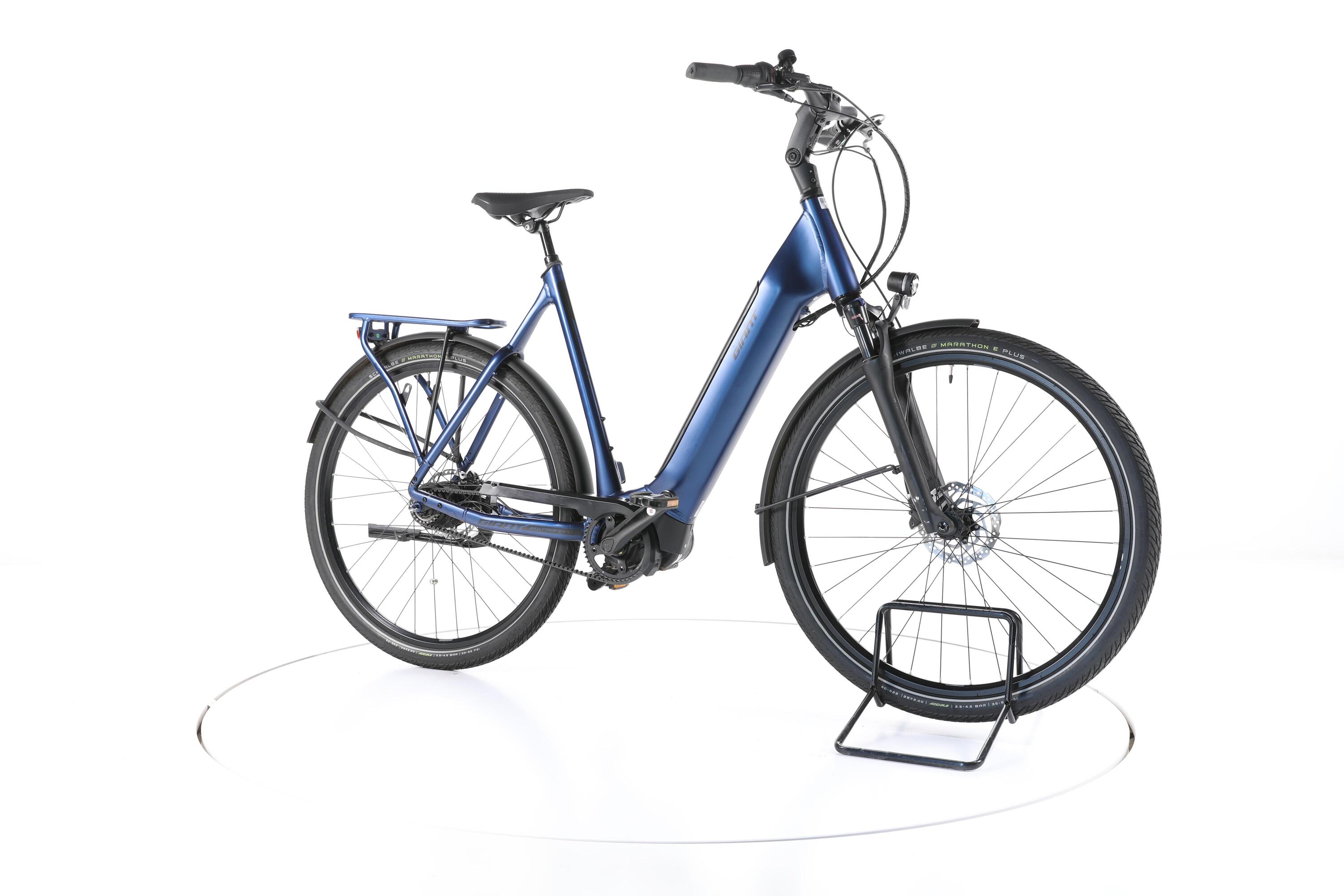 Refurbished - Giant DailyTour E+ 1 LDS City E-Bike Lage instap 2021 - Goed 2/7