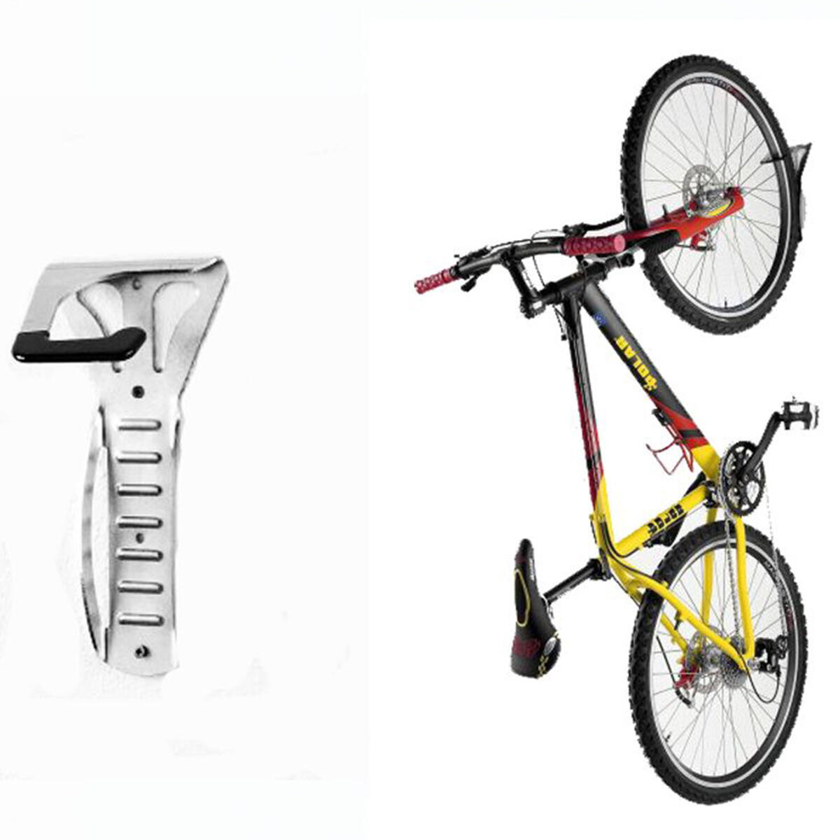 Soporte de pared para bicicleta Peruzzo roda 2/3
