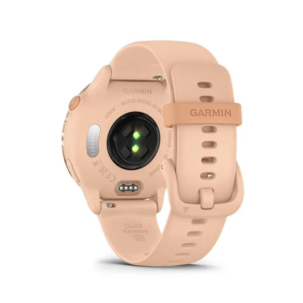 Vivoactive 6 GPS Smart Watch - Metallic Pink Dawn with Pink Dawn Silicone