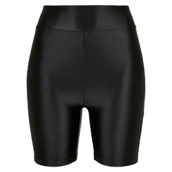 Sous-short vélo femme grandes tailles Urban Classics Shiny Metalic