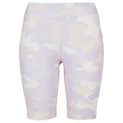 Radlerhose für Damen Urban Classics high waist camo tech