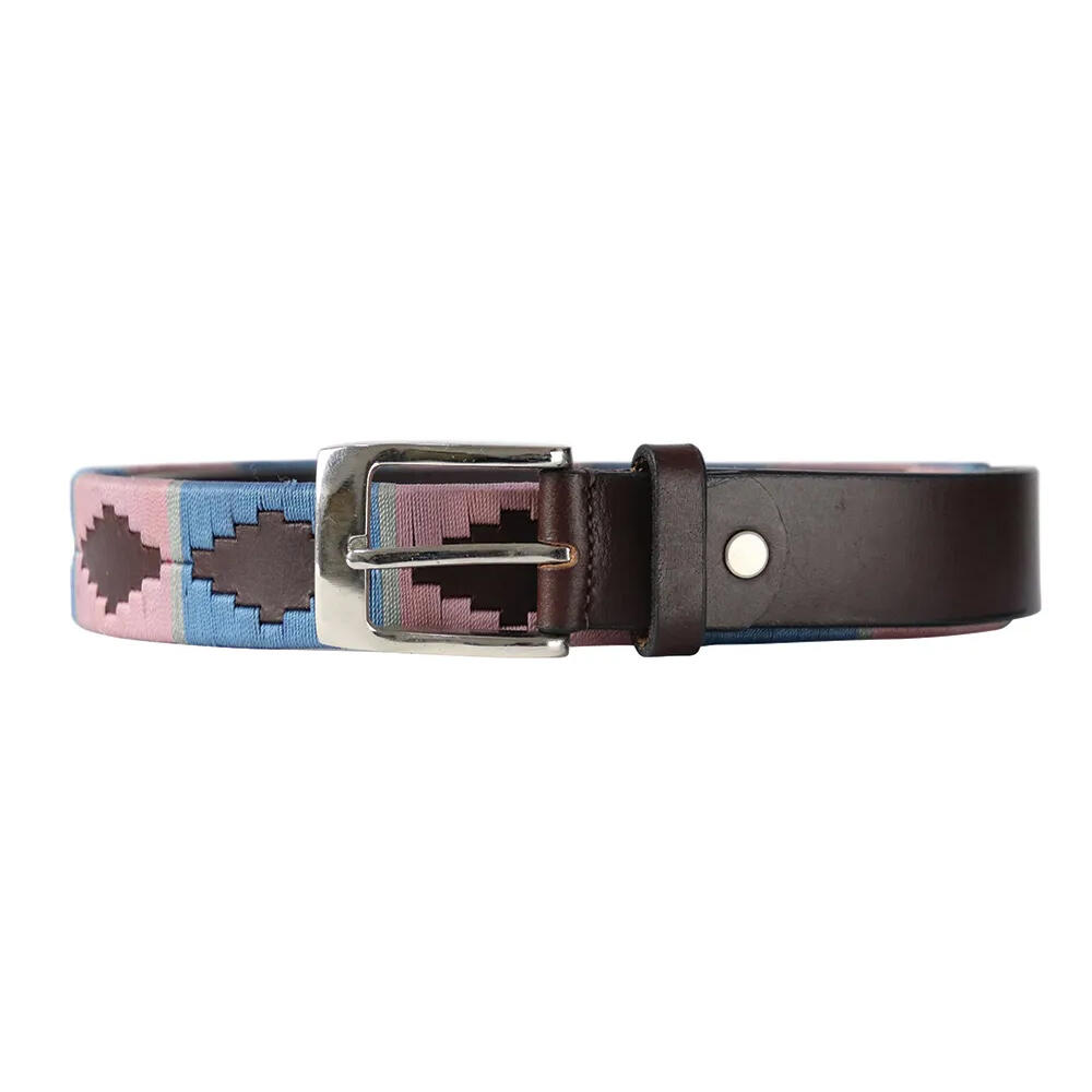 HY Equestrian Elevate Polo Belt (Navy/Fossil)