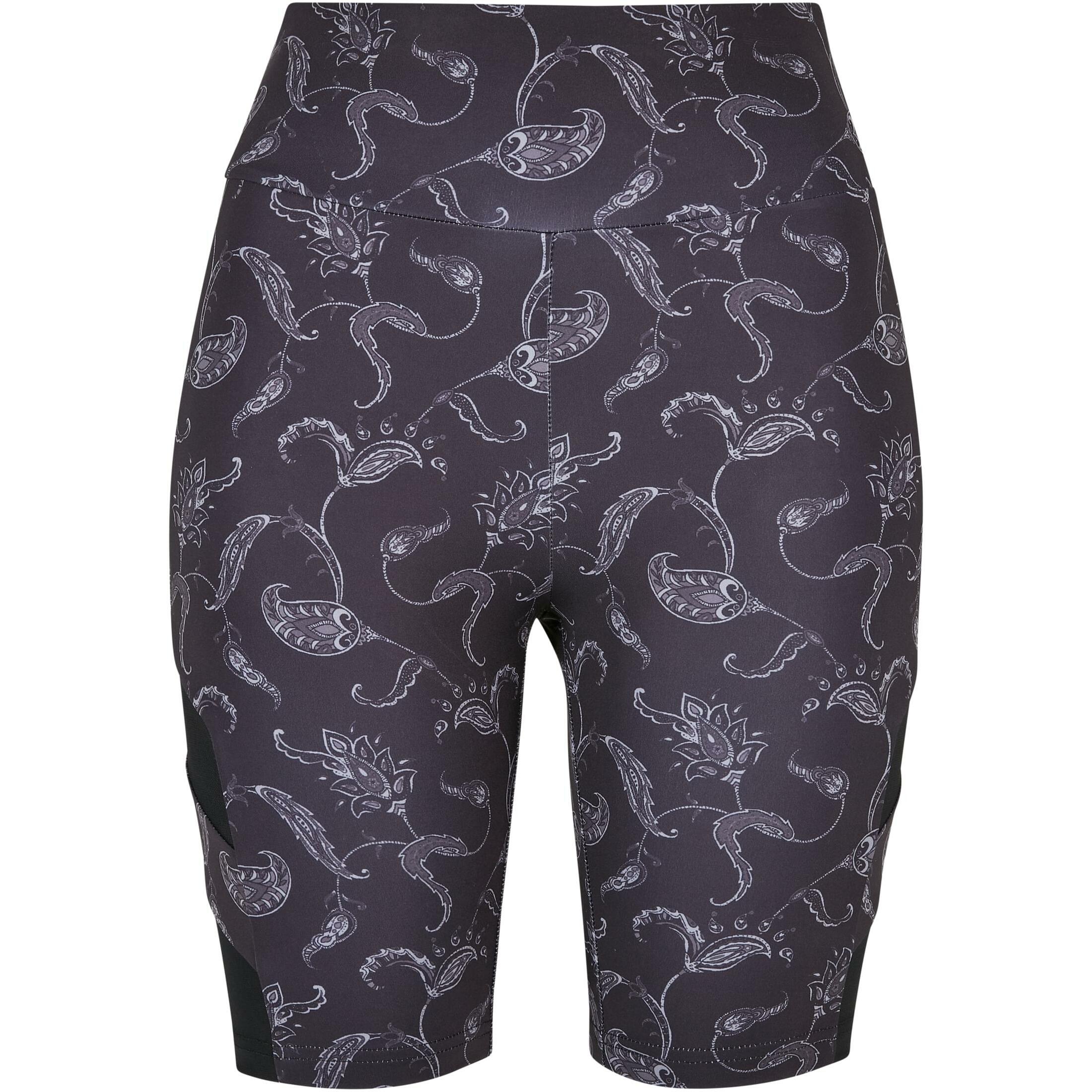 Urban Classics - Cuissard Taille Haute Femme Urban Classics Aop Tech Mesh - Cuissard De Running - Marron - Decathlon