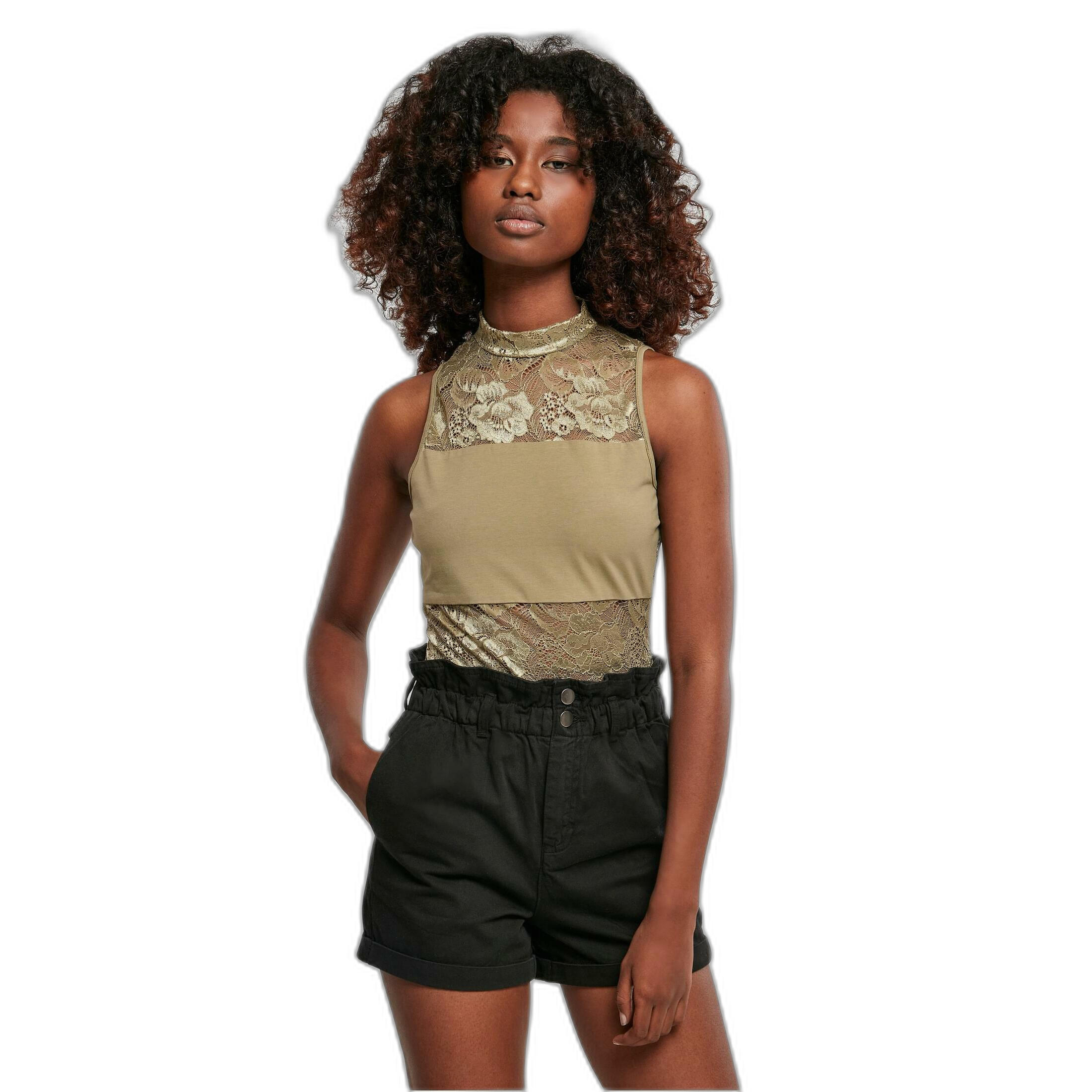 Urban Classics - Body En Dentelle Femme Urban Classics (gt) - Combinaison Sèche - Vert - 58 4xl - Decathlon