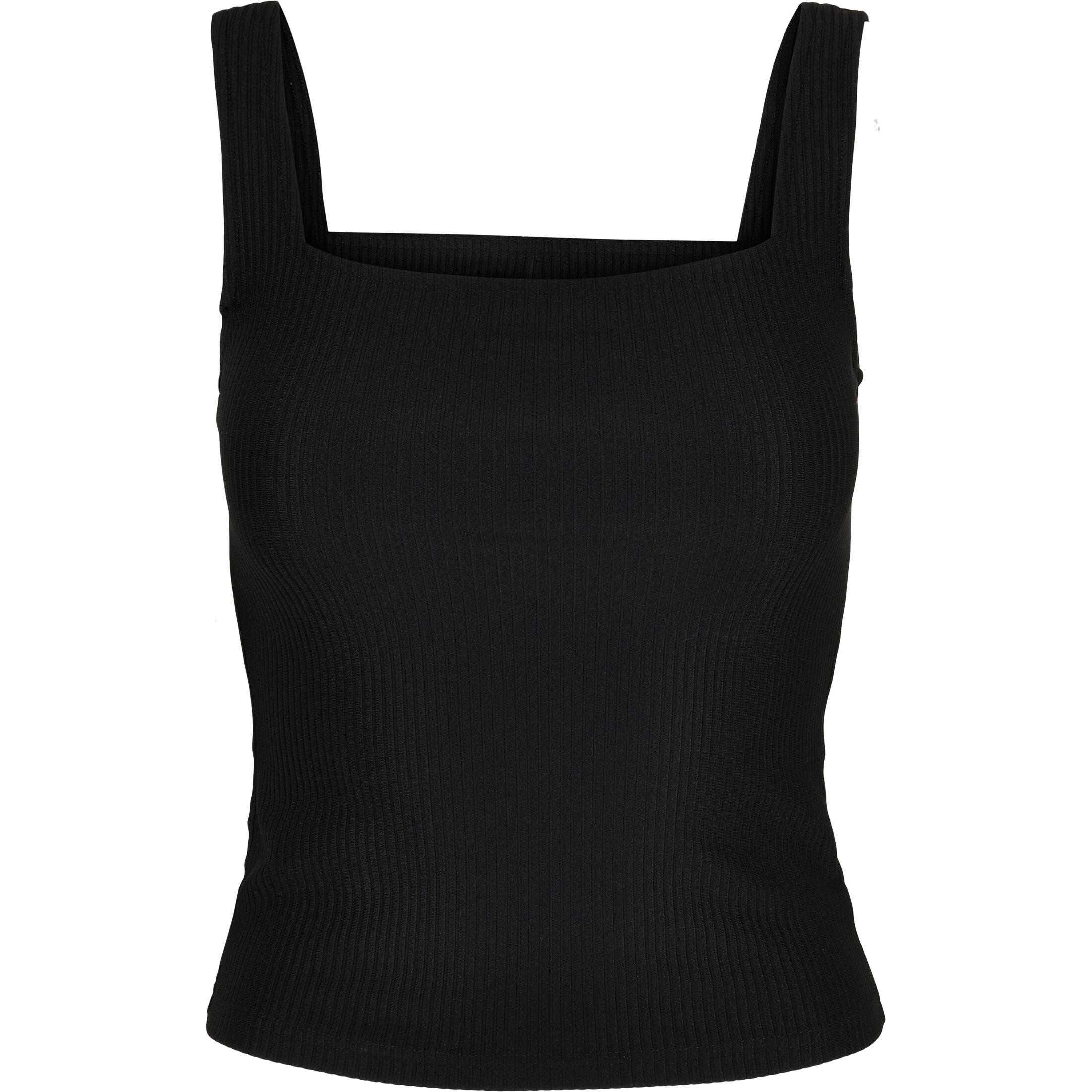 URBAN CLASSICS Women's tank top Urban Classics ladies squard neckline rib(GT)