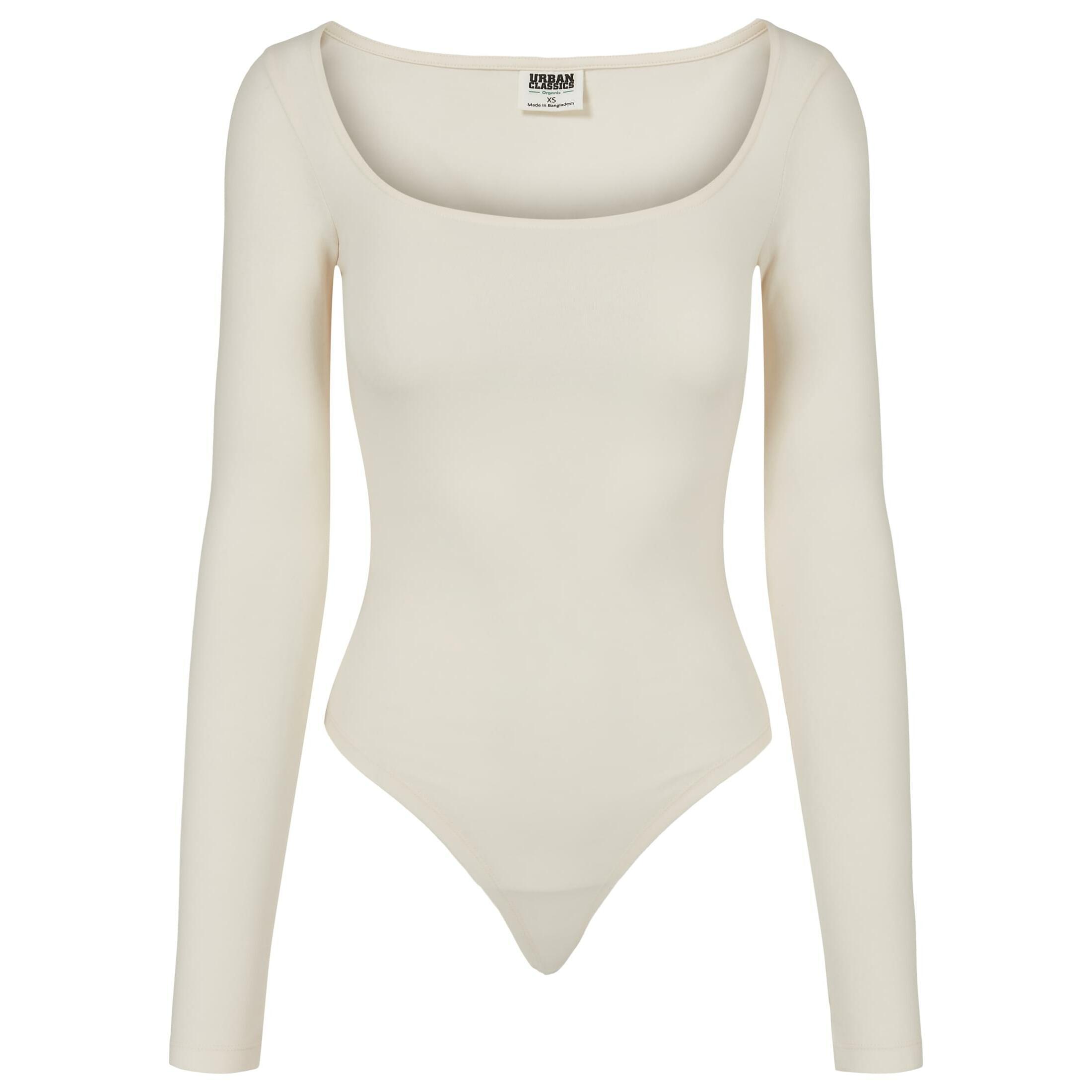 Urban Classics - Body À Manches Longues Femme Urban Classics Organic Gt - Combinaison Sèche - Blanc - 56 3xl - Decathlon