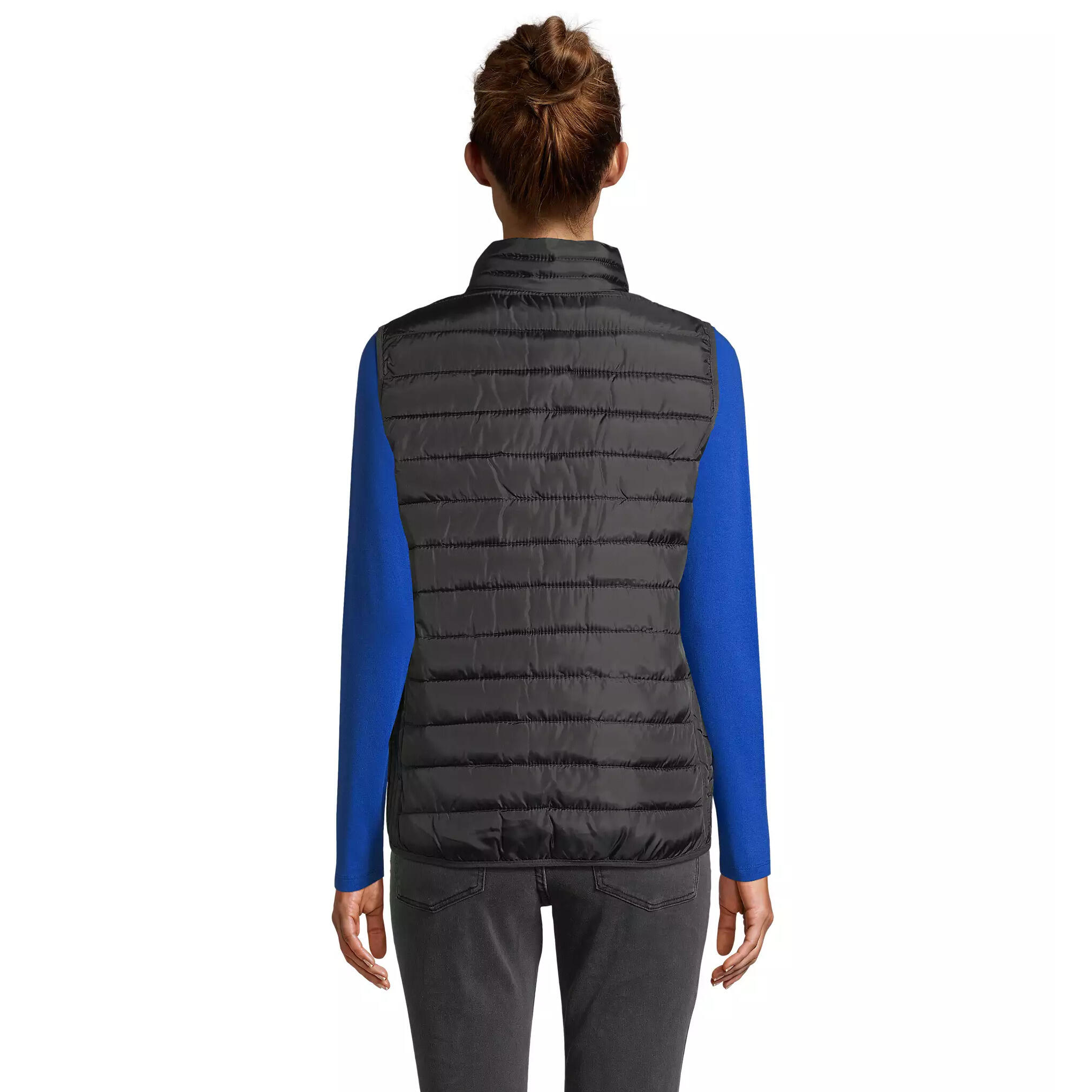 Sol's - Doudoune Sans Manches Femme Sol's Stream - Doudoune Synthétique - Noir - 48 Xl - Decathlon