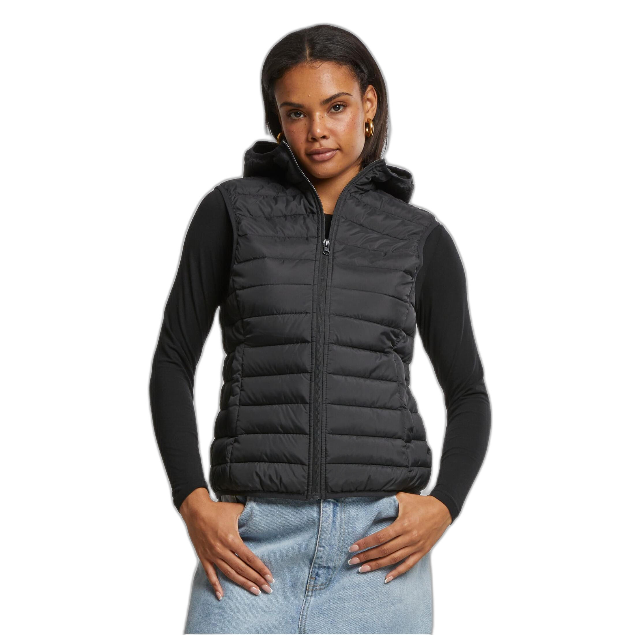 Urban Classics - Doudoune Sans Manches Femme Urban Classics Ultra Light - Doudoune Synthétique - Noir - 58 4xl - Decathlon