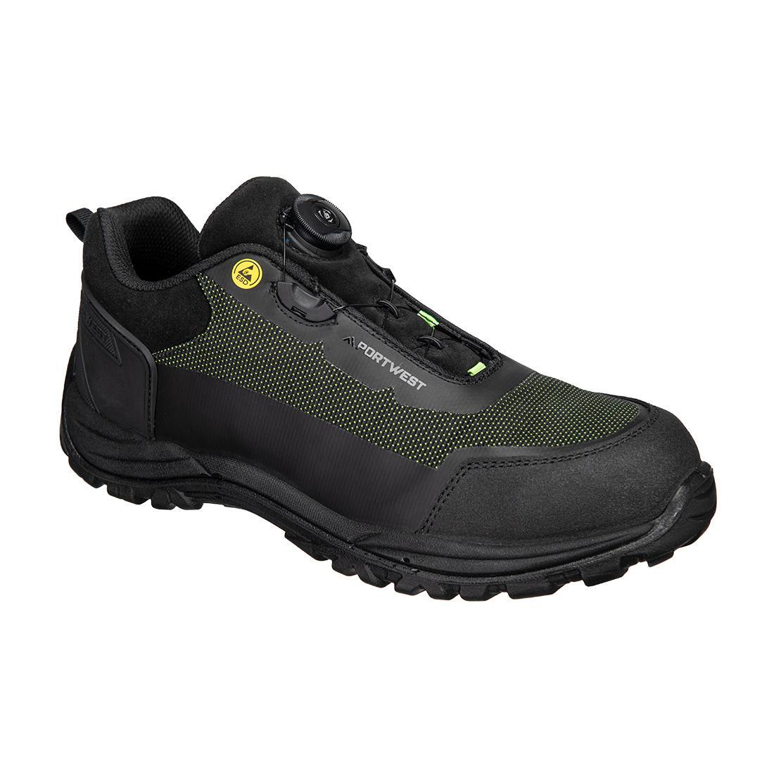 black / green