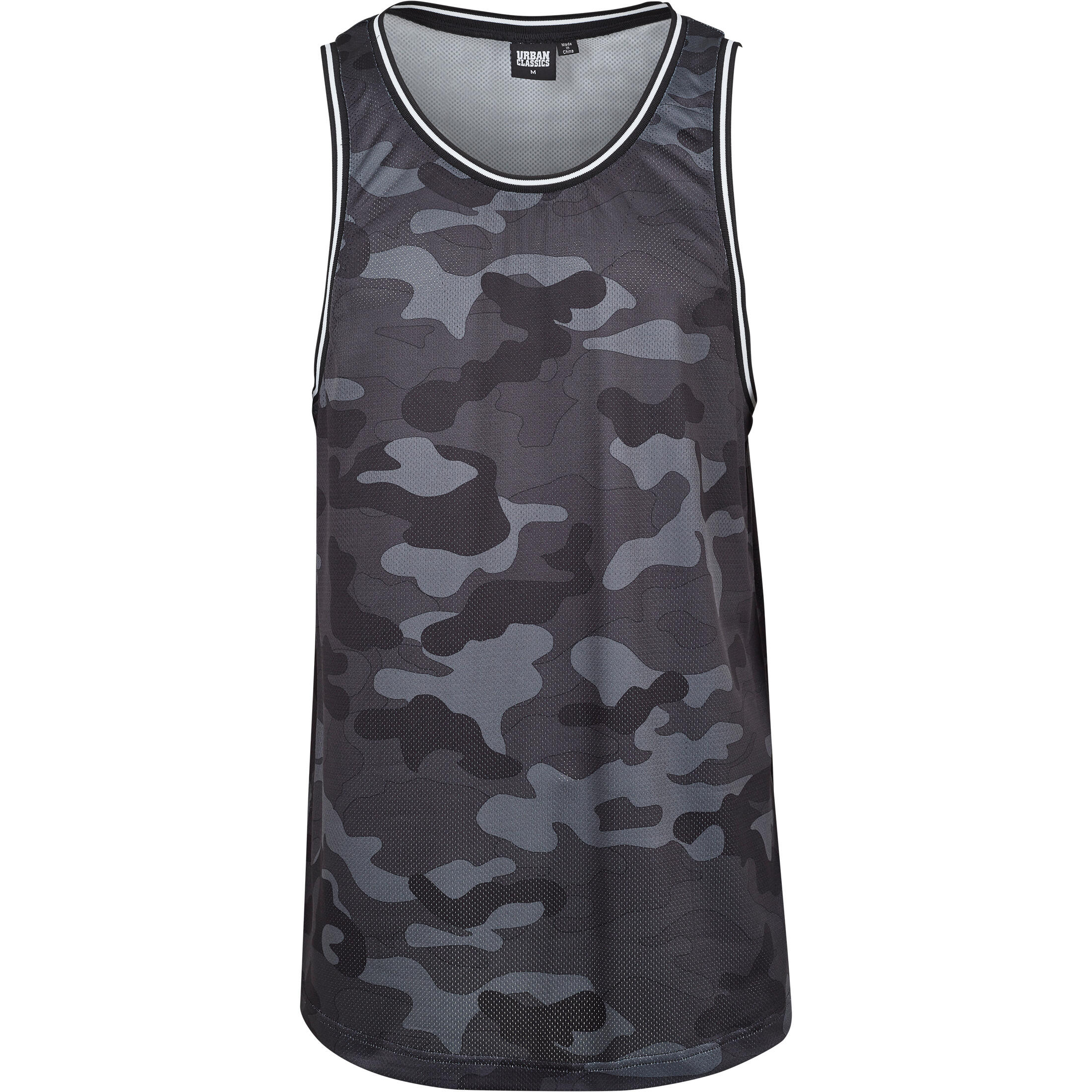 Urban Classics Jersey Big Tank, Canotta Sportiva Uomo, Grigio (H.grey), S