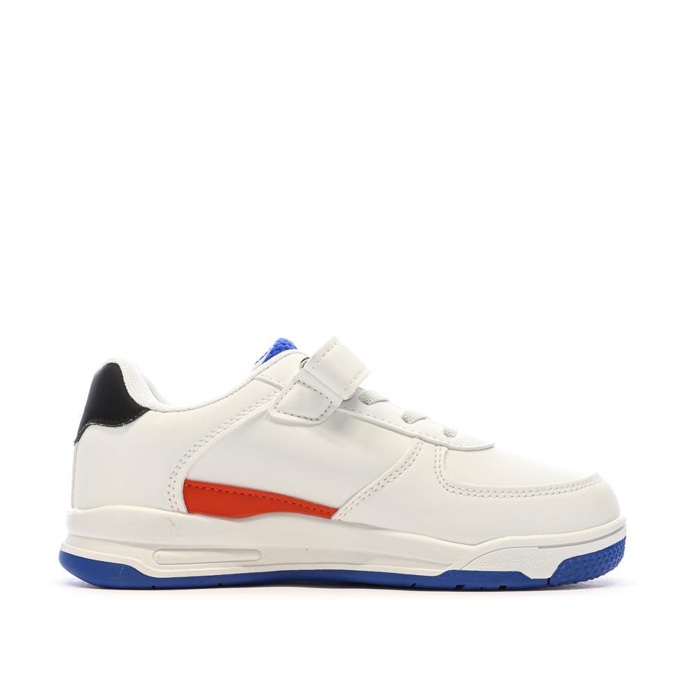 Zapatillas Lotto Verona para niño - Blanco, Negro y Rojo 2/7
