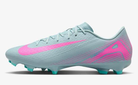 Scarpe calcio uomo nike zoom vapor 16 academy fg/mg - grigio