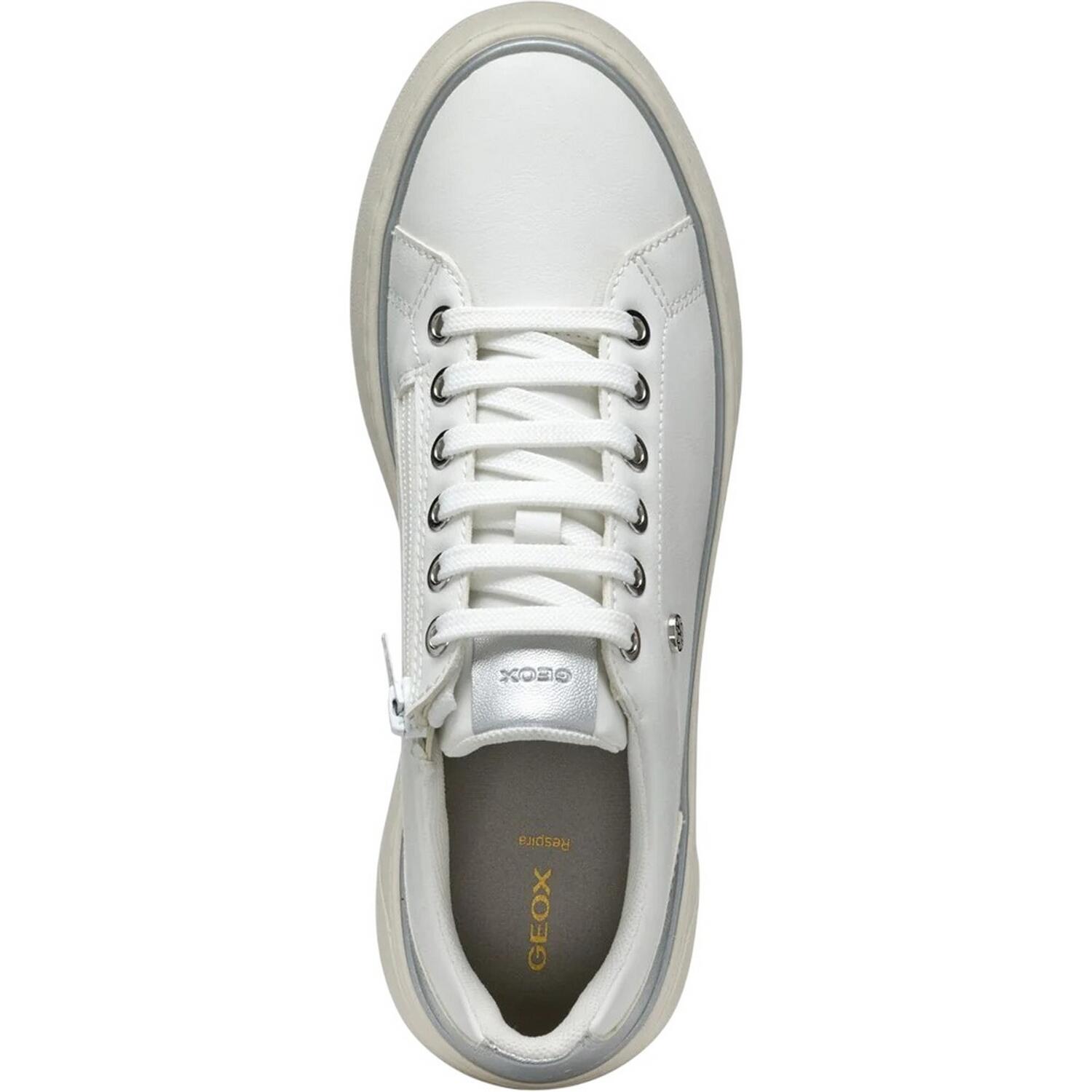Baskets D SUNNETTY Femme (Blanc / Argenté) 4/4