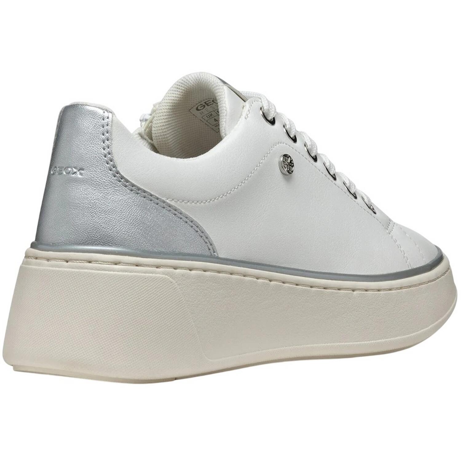 Baskets D SUNNETTY Femme (Blanc / Argenté) 2/4