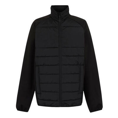 Heren hybride jas (zwart)