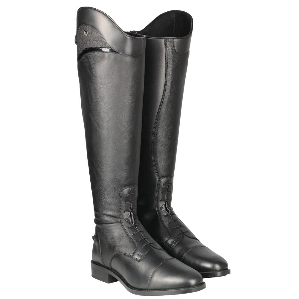 HY Unisex Adult Atrani Long Riding Boots (Black)