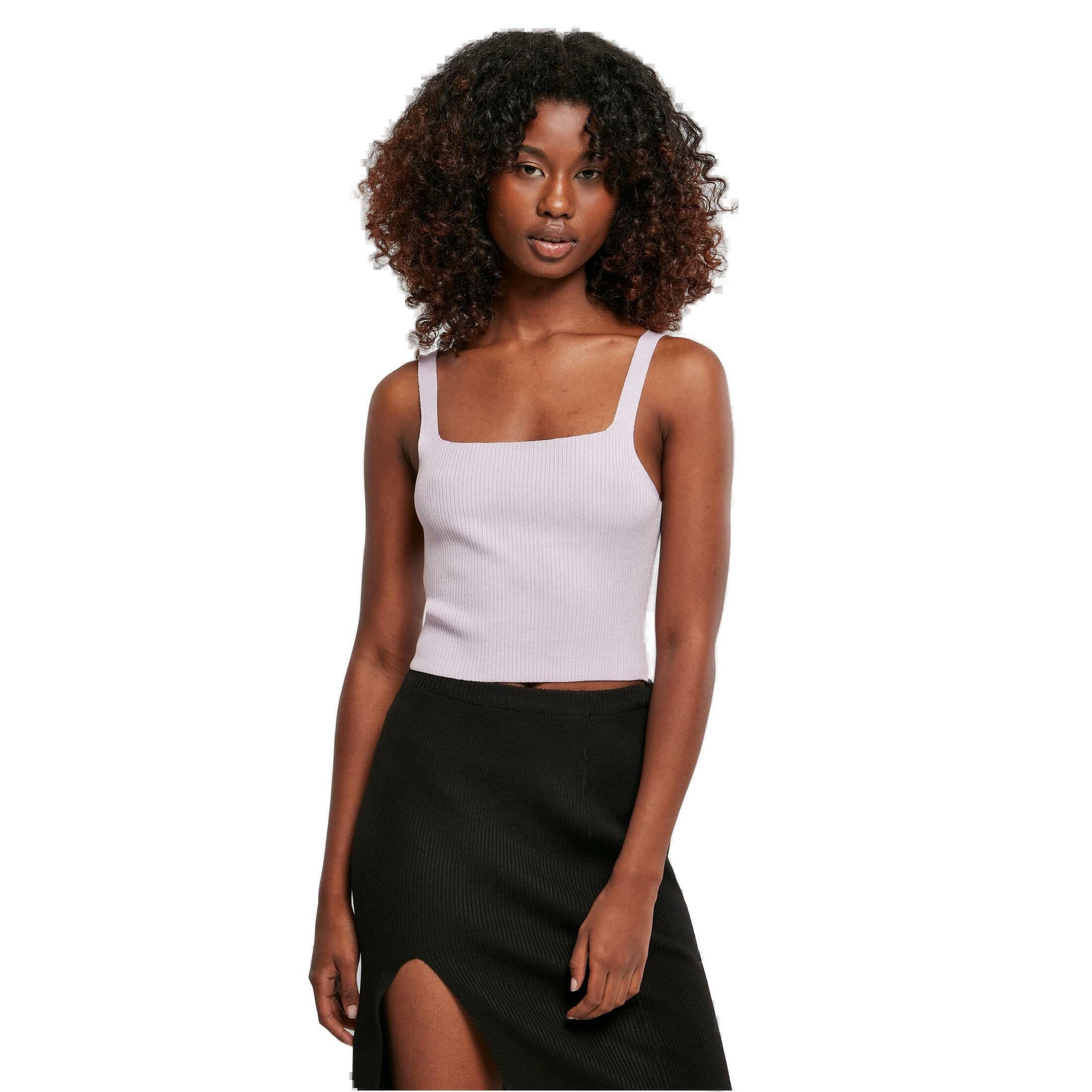 Urban Classics - Débardeur Court En Tricot Femme Urban Classics - Débardeur - Blanc - 48 Xl - Decathlon