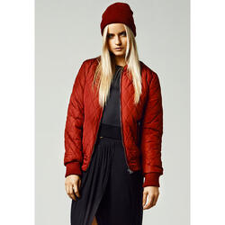 Doudoune en nylon à losanges femme Urban Classics GT