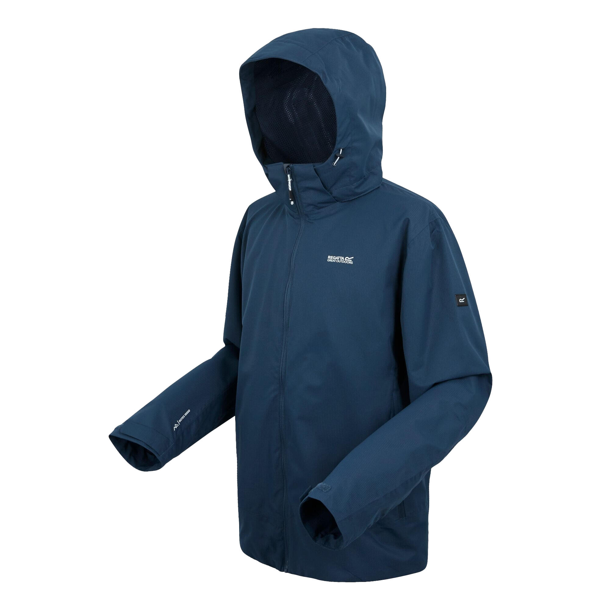 Heren Oakhowe Waterdichte Jas (Maanlicht Denim) 3/5