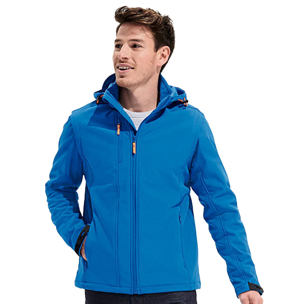 Unisex Adult Transformer Soft Shell Jacket (Royal Blue) 1/2