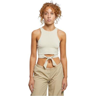 Damestop met strik urban classics