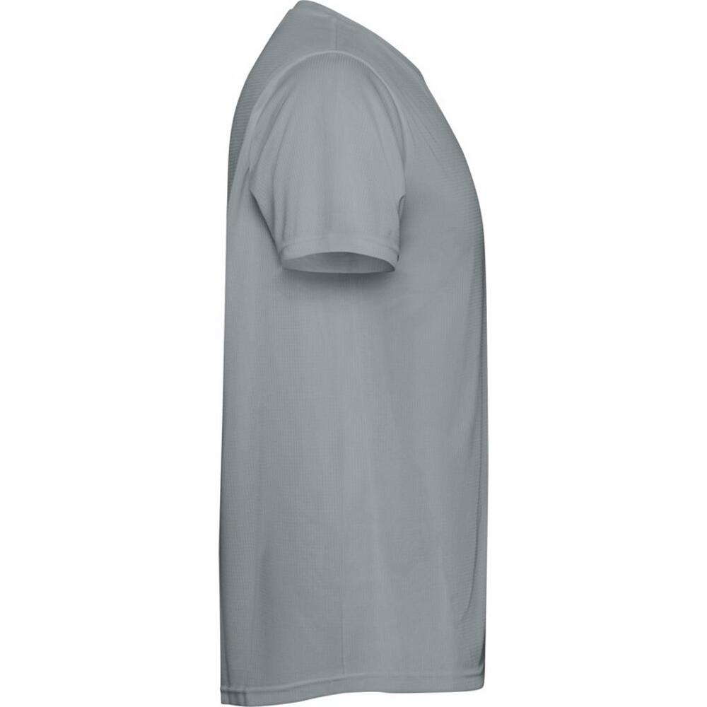 Heren Estoril Tshirt met korte mouwen (Grijs) 3/3