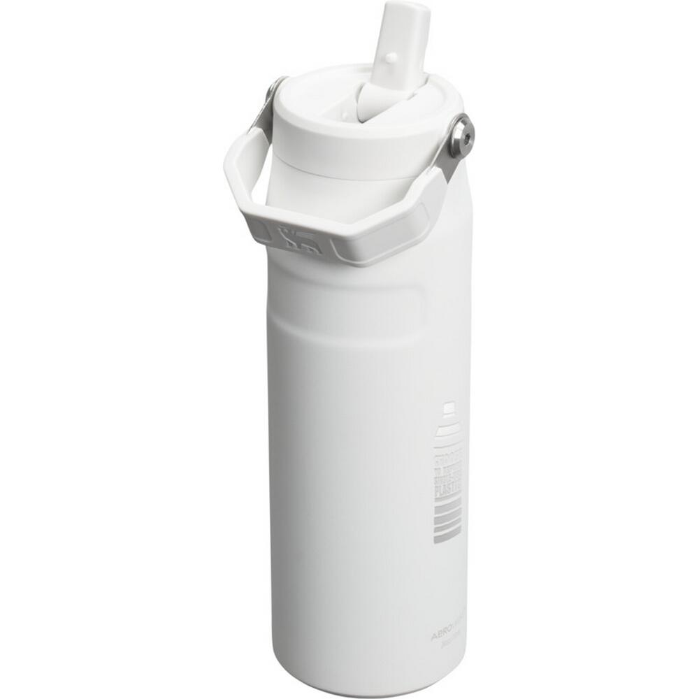 1.1L Bottiglia Per Acqua Stanley IceFlow 2.0 Bianco Satinato 3/4