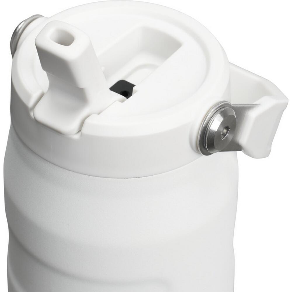 1.1L Bottiglia Per Acqua Stanley IceFlow 2.0 Bianco Satinato 2/4