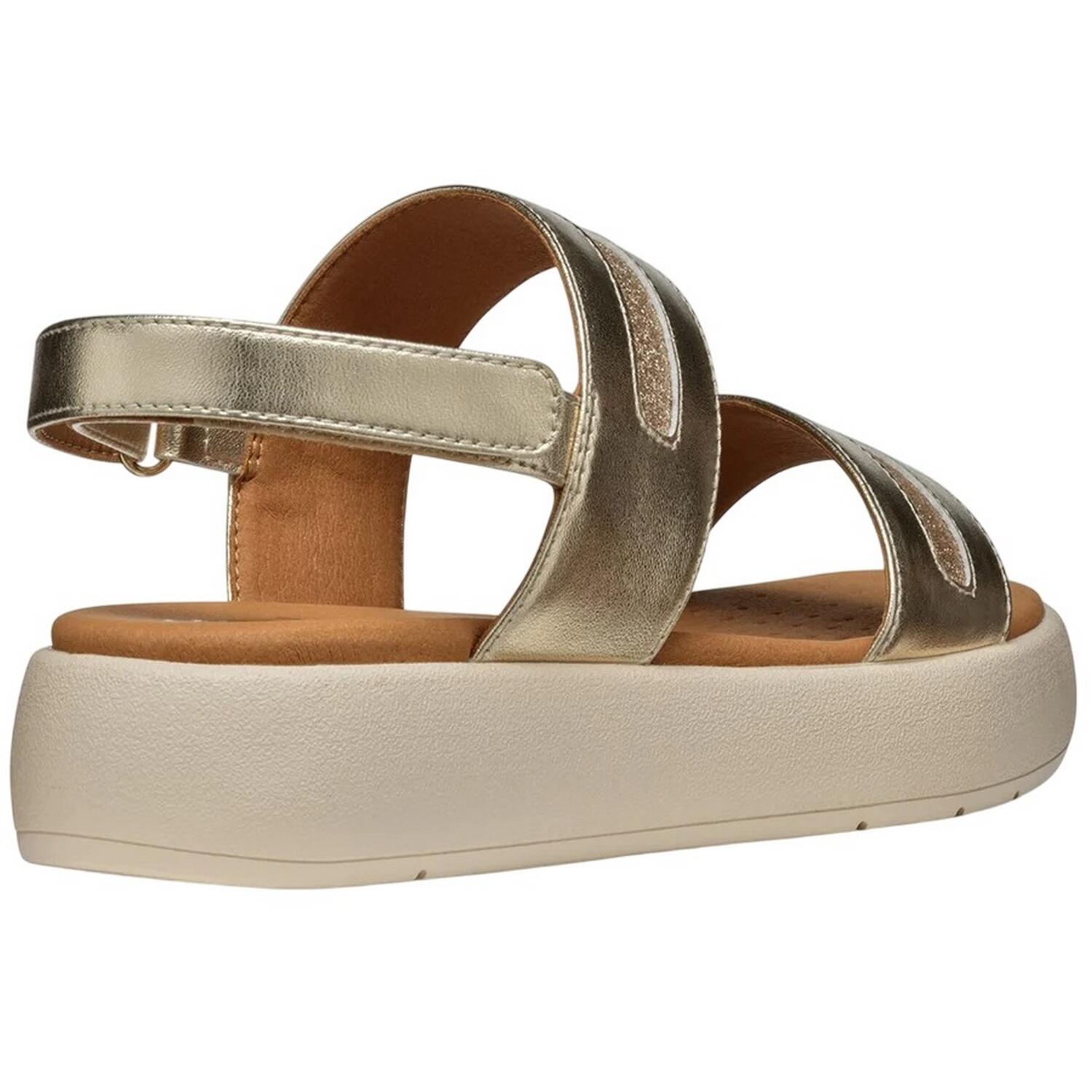 Sandales D CAMALEI Femme (Doré Clair) 2/4