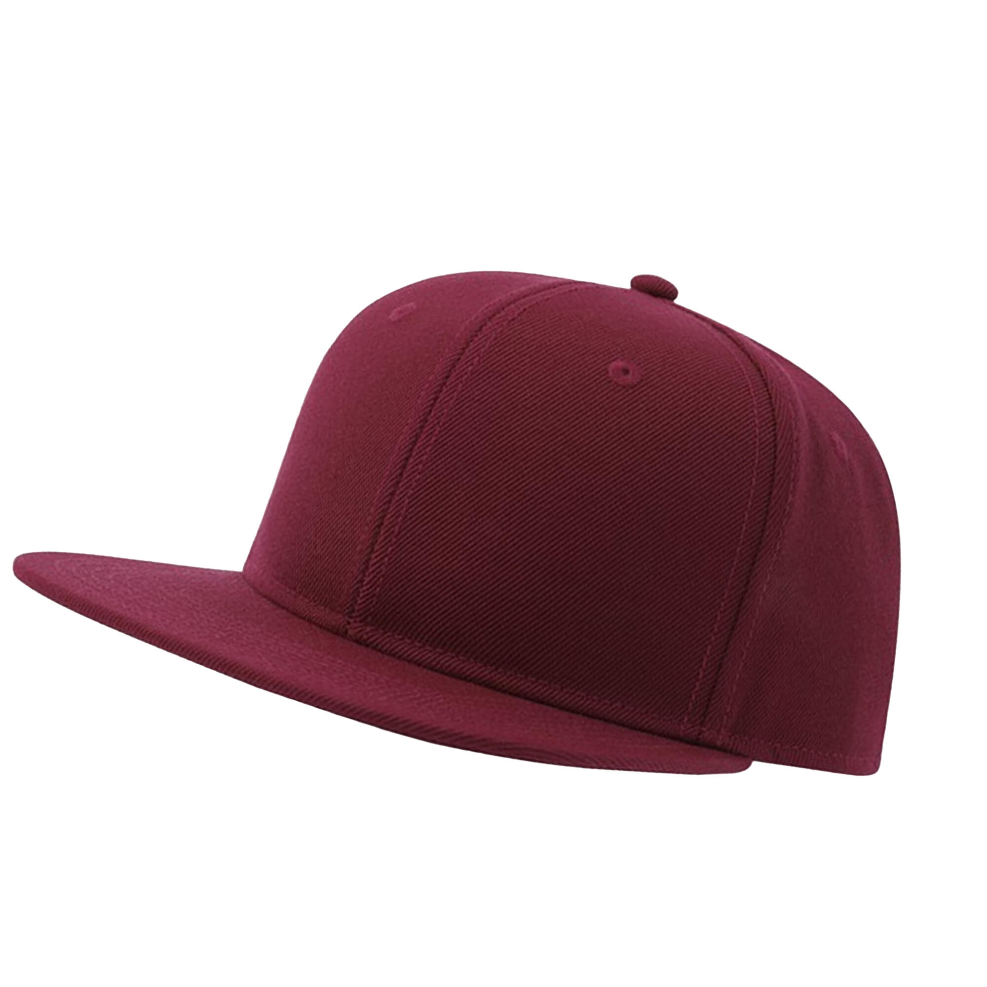 Casquette De Baseball Adulte (Rouge Foncé) 2/2