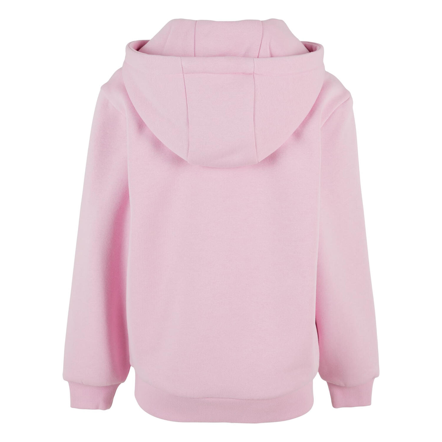 Childrens/Kids Fluffy Hoodie (Soft Pink) 2/2