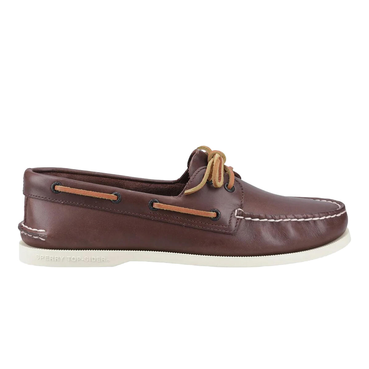 Bootsschuhe "Authentic", Leder Herren Braun 3/4