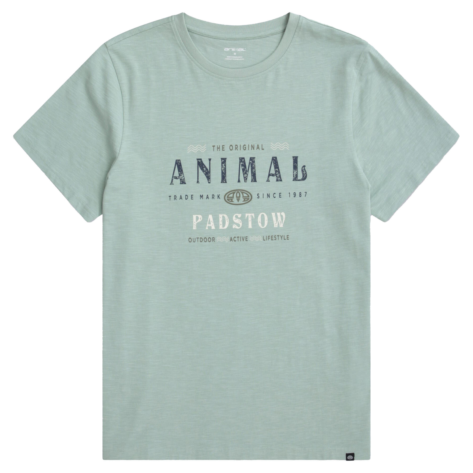 Mens Jacob Padstow TShirt (Green) 1/2