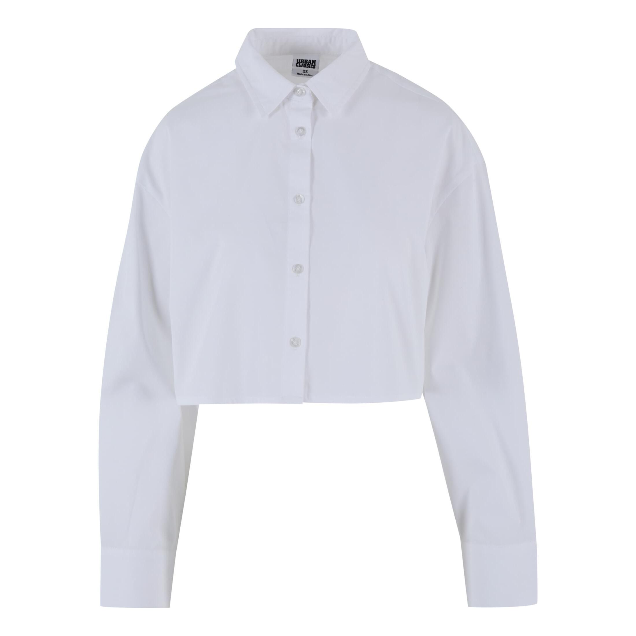 Urban Classics - Blouse Crop Oversize Femme Urban Classics - Veste - Blanc - 48 Xl - Decathlon