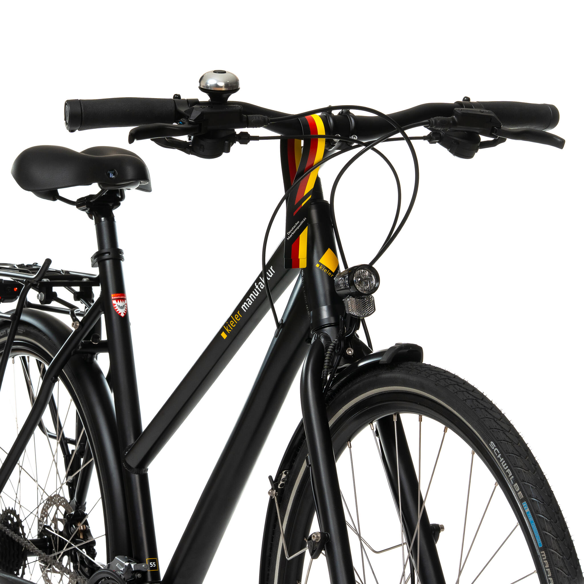 Refurbished, Kreidler 2837 stadsfiets - 28 inch, L, zwart 4/7