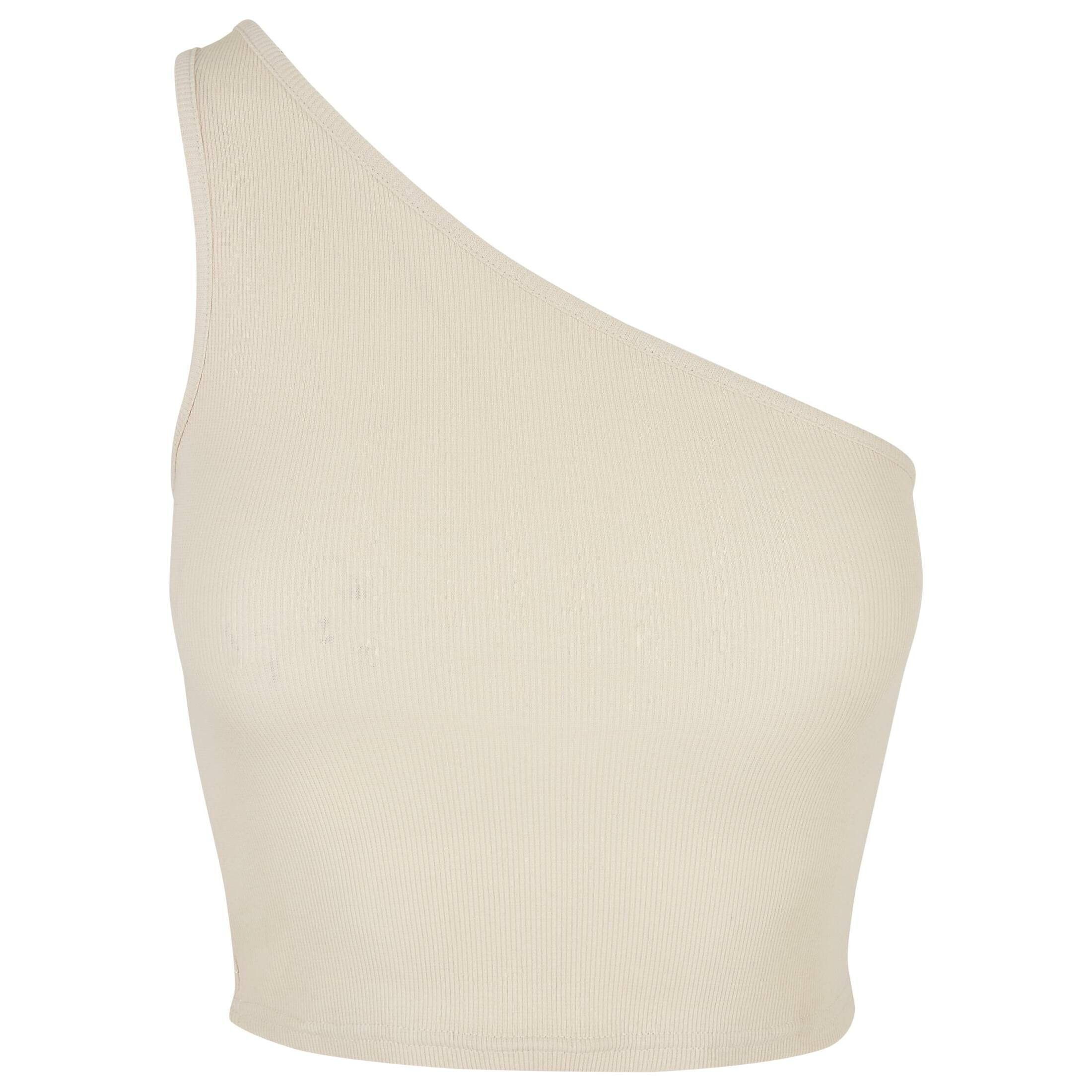 URBAN CLASSICS Short tank top for women Urban Classics Asymmetric