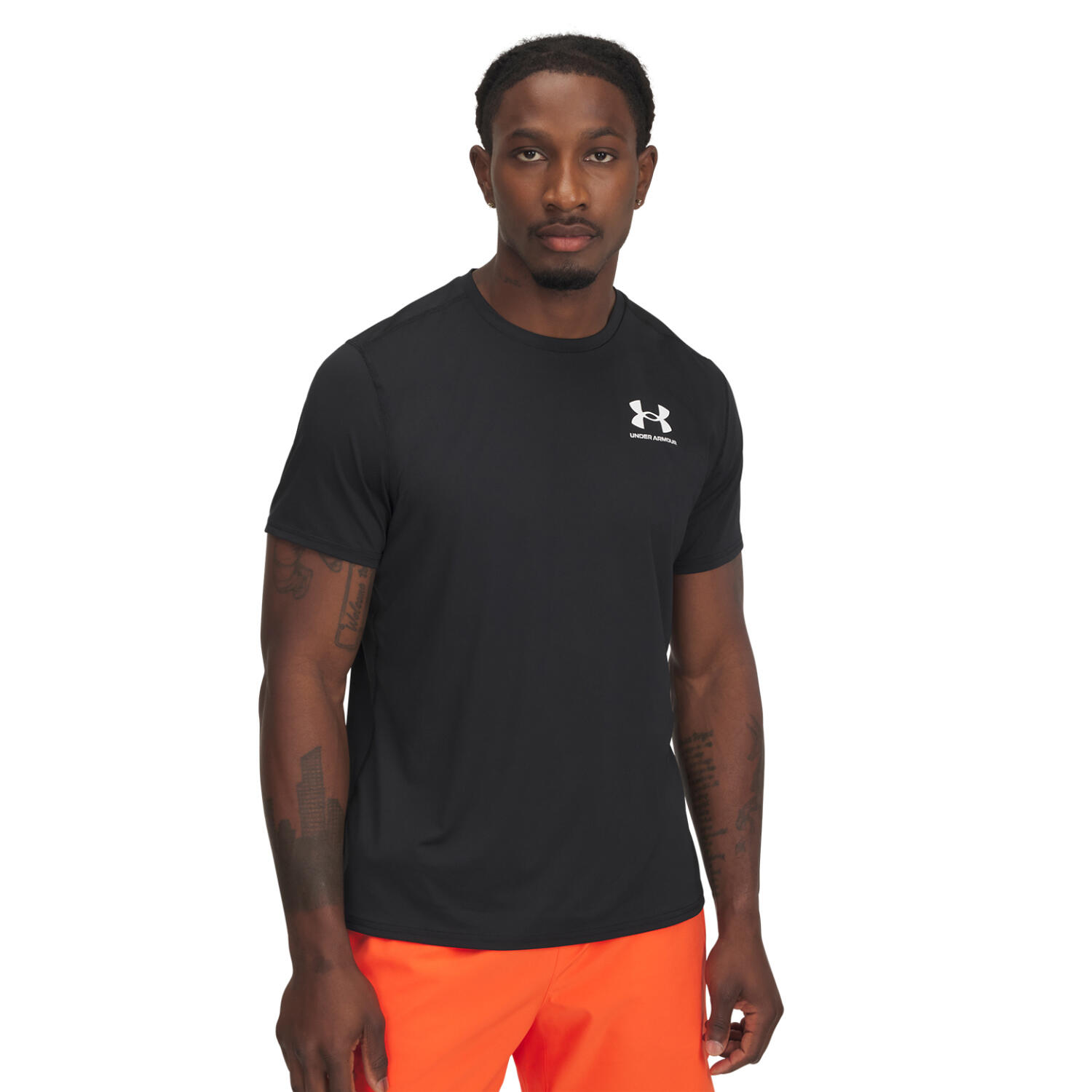 Unisex Adult HeatGear TShirt (Black) 4/4