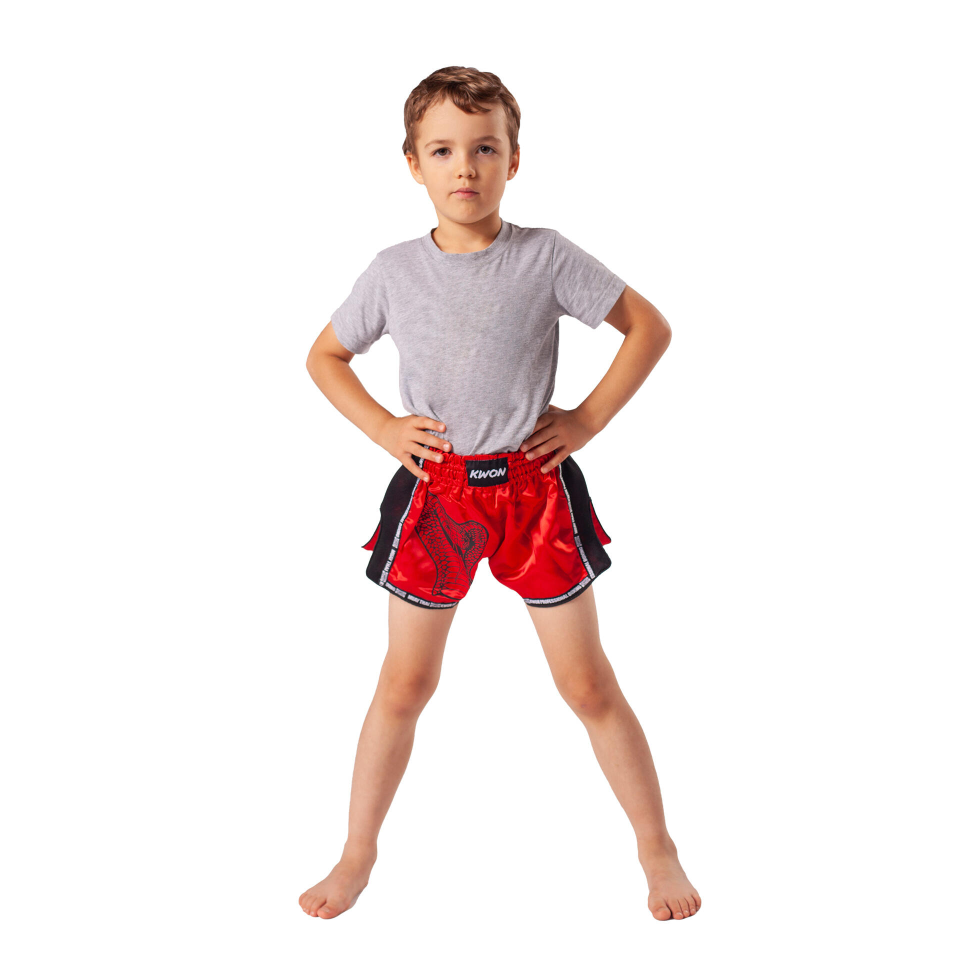 KWON Pantaloncini da Thai Boxe per bambini Kwon Cobra