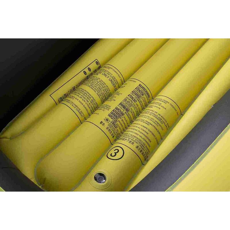Barca Tropicana JILONG 100-22, 185 cm x 98 cm x 28 cm, maro/galben