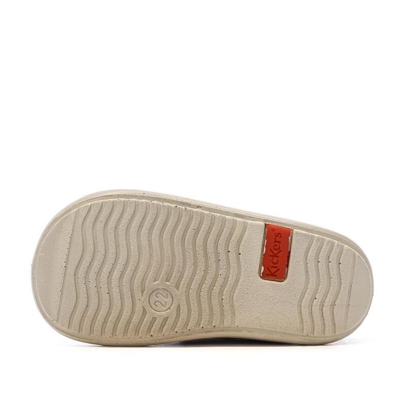 Baskets Hautes Maron/Beige Garçon Kickers Bottillon