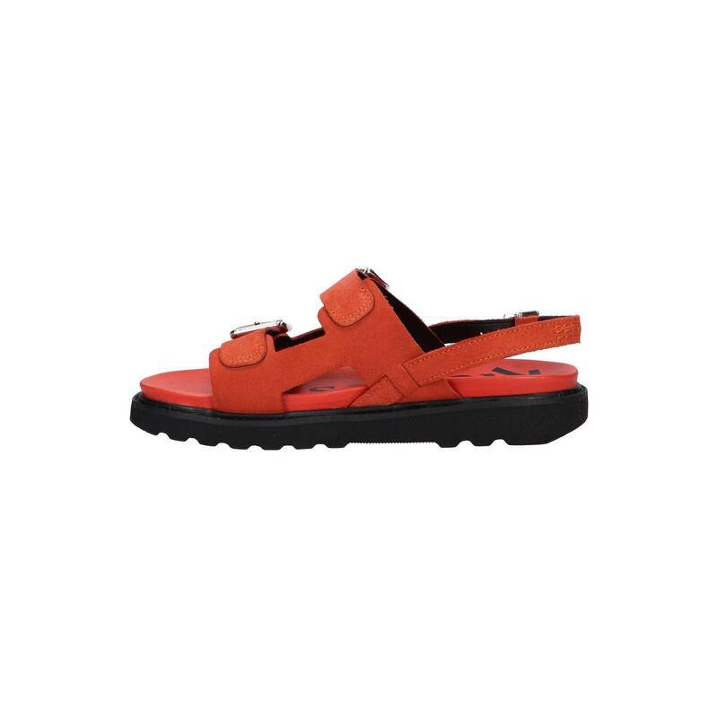 Sandales Kickers Modèle Neosummer Couleur Rouge