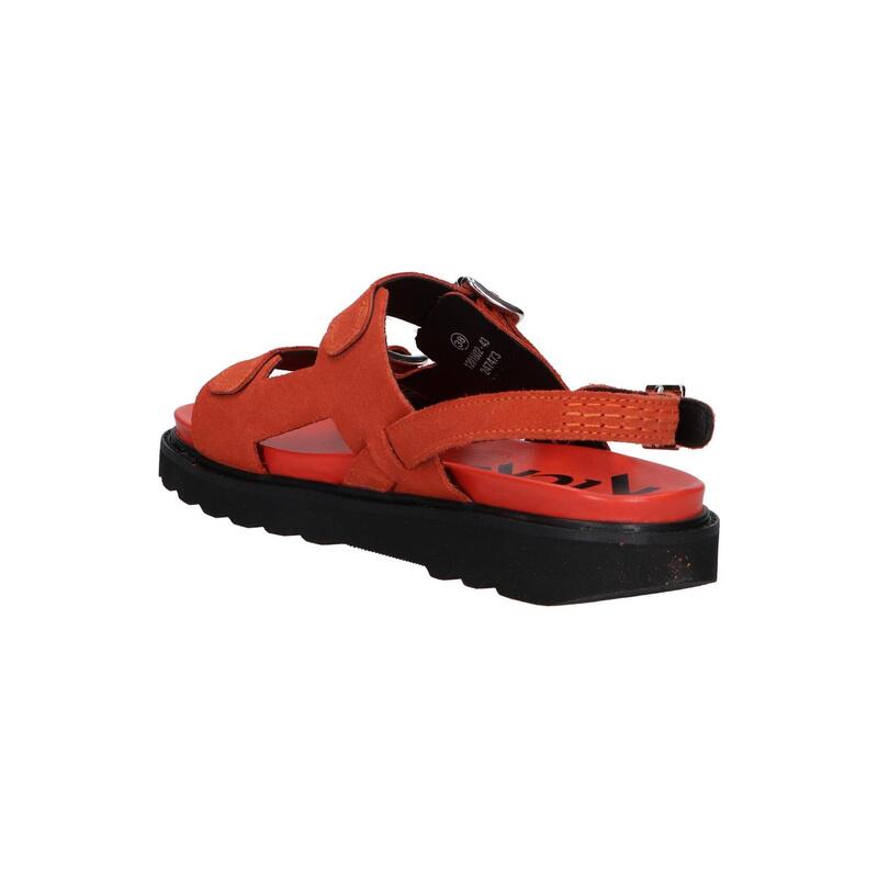 Sandales Kickers Modèle Neosummer Couleur Rouge